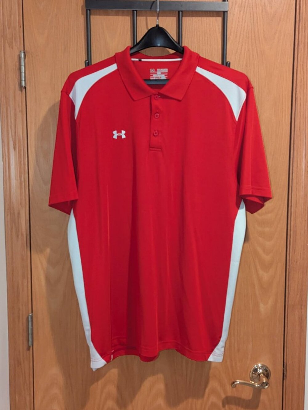 Under Armour Team Colorblock Performance Polo Shirt - Picture 2 of 7